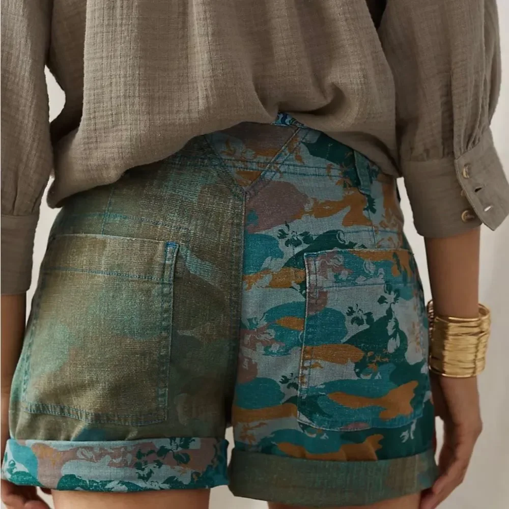 Anthropologie Pilcro The Wanderer Field shorts size 27 - Picture 2 of 13